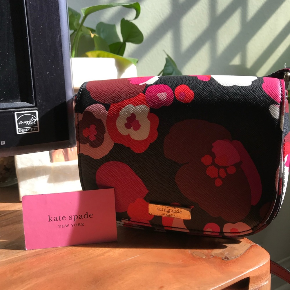 Kate Spade floral crossbody bag